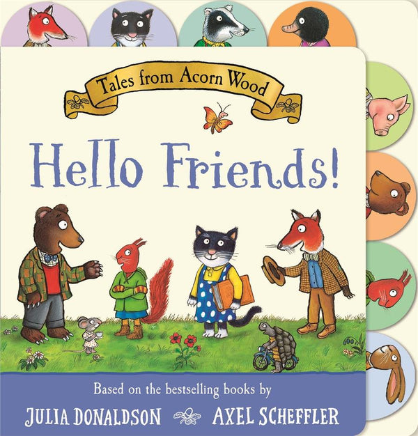 Tales from Acorn Wood: Hello Friends!-Children’s interactive and activity books and kits-買書書 BuyBookBook