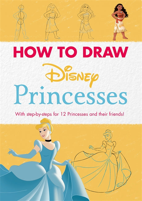 Disney: How to Draw Princesses-Children’s picture books-買書書 BuyBookBook