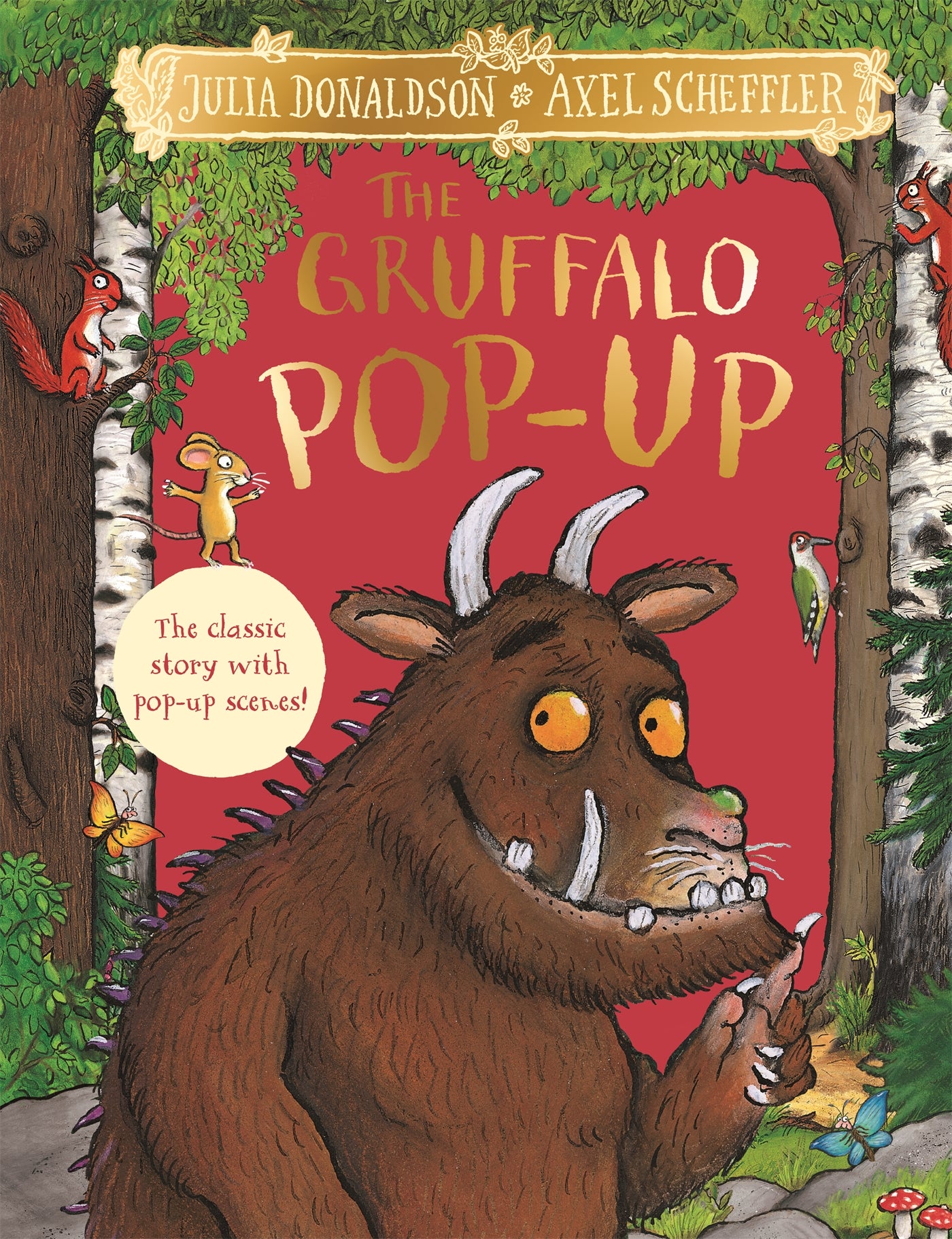 The Gruffalo Pop-Up-Children’s interactive and activity books and kits-買書書 BuyBookBook