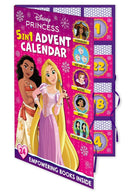 Disney Princess: 5-in-1 Advent Calendar-Children’s / Teenage fiction: General and modern fiction-買書書 BuyBookBook