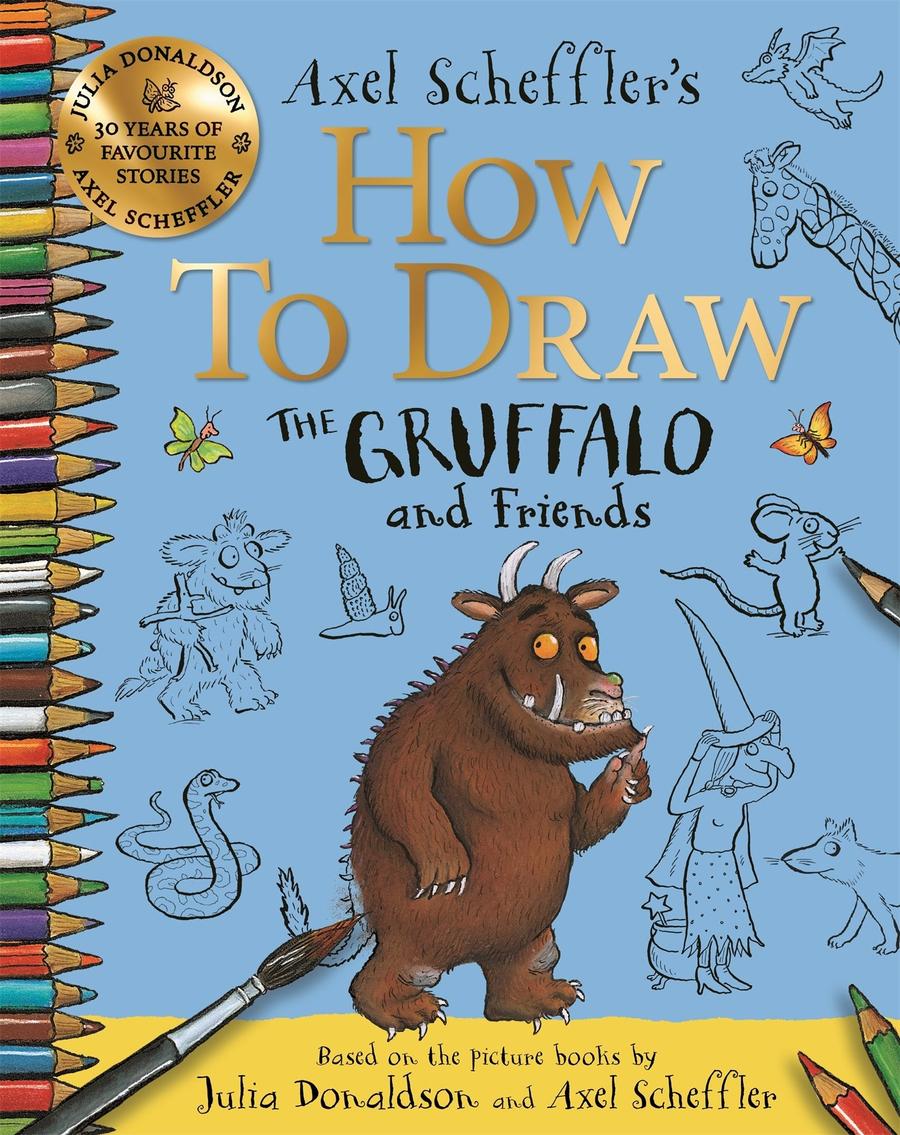 How to Draw The Gruffalo and Friends-Children’s interactive and activity books and kits-買書書 BuyBookBook