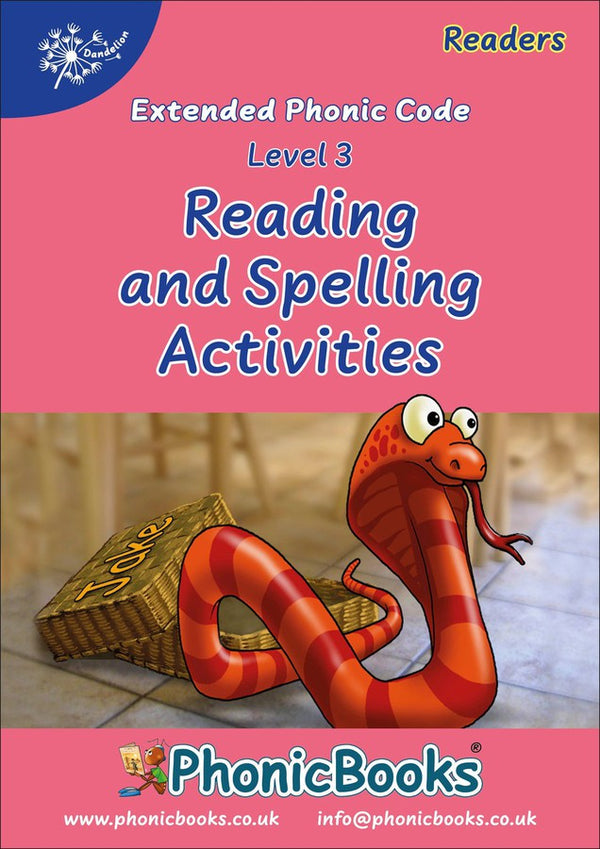 Phonic Books Dandelion Readers Reading and Spelling Activities Vowel Spellings Level 3 (Four to five vowel teams for 12 different vowel sounds ai, ee, oa, ur, ea, ow, b‘oo’t, igh, l‘oo’k, aw, oi, ar)-Language and Linguistics-買書書 BuyBookBook