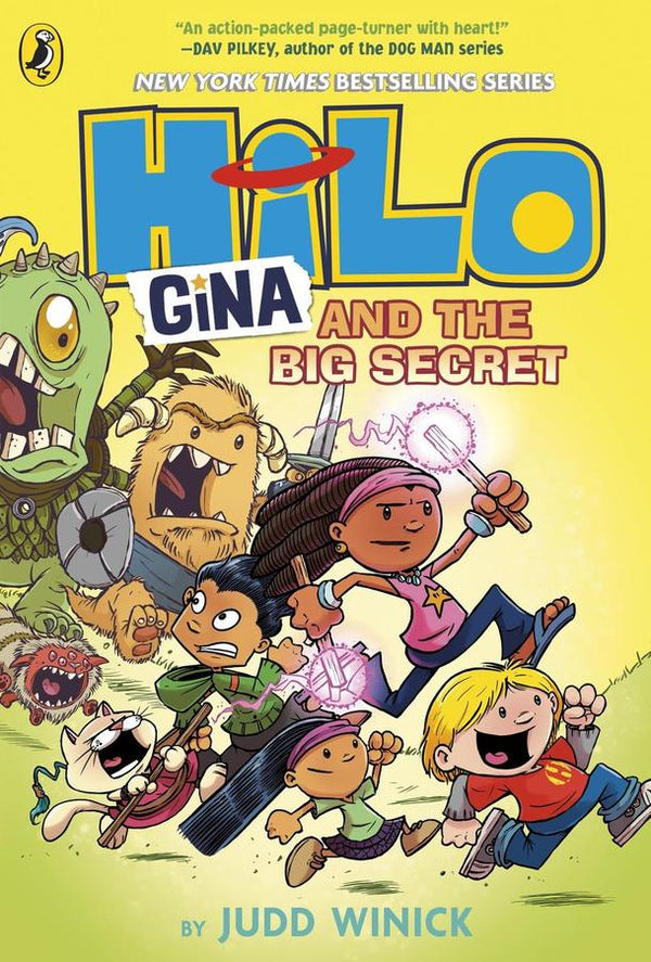 Hilo: Gina and the Big Secret-Graphic novel / Comic book / Manga: genres-買書書 BuyBookBook
