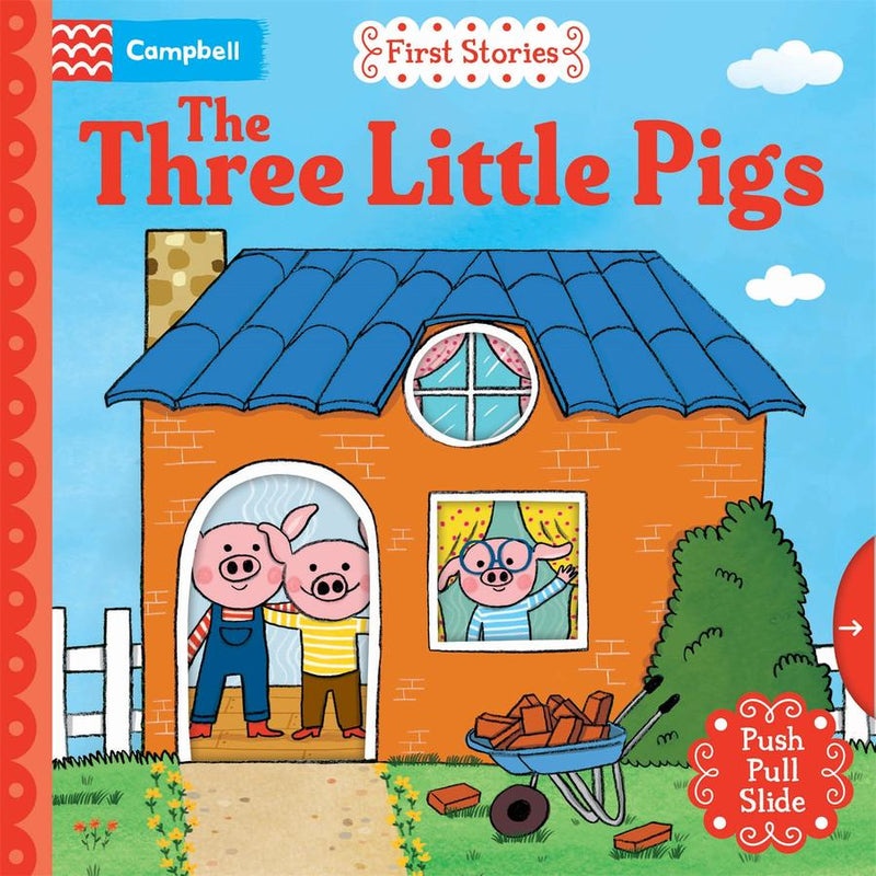 The Three Little Pigs-Children’s interactive and activity books and kits-買書書 BuyBookBook