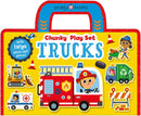 Chunky Play Set: Trucks-Children’s interactive and activity books and kits-買書書 BuyBookBook