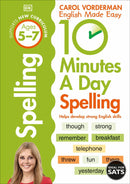 10 Minutes A Day Spelling, Ages 5-7 (Key Stage 1)-Children’s Educational: Language/ literature/ literacy-買書書 BuyBookBook