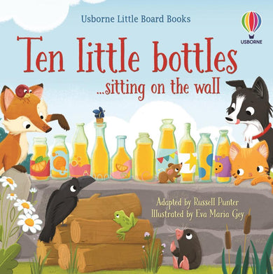 Ten little bottles sitting on the wall-Children’s Early years / early learning concepts-買書書 BuyBookBook