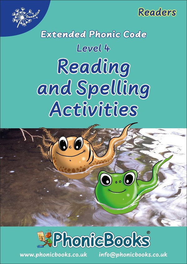 Phonic Books Dandelion Readers Reading and Spelling Activities Vowel Spellings Level 4 (Alternative spellings for vowels and consonants, alternative sounds for the spellings 'c' and 'g')-Language and Linguistics-買書書 BuyBookBook