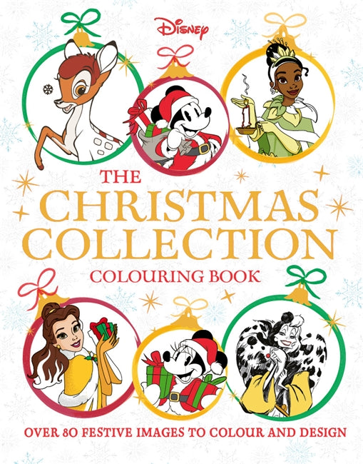 Disney The Christmas Collection Colouring Book-Lifestyle and Leisure-買書書 BuyBookBook