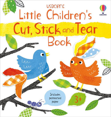 Little Children's Cut, Stick and Tear Book-Children’s interactive and activity books and kits-買書書 BuyBookBook