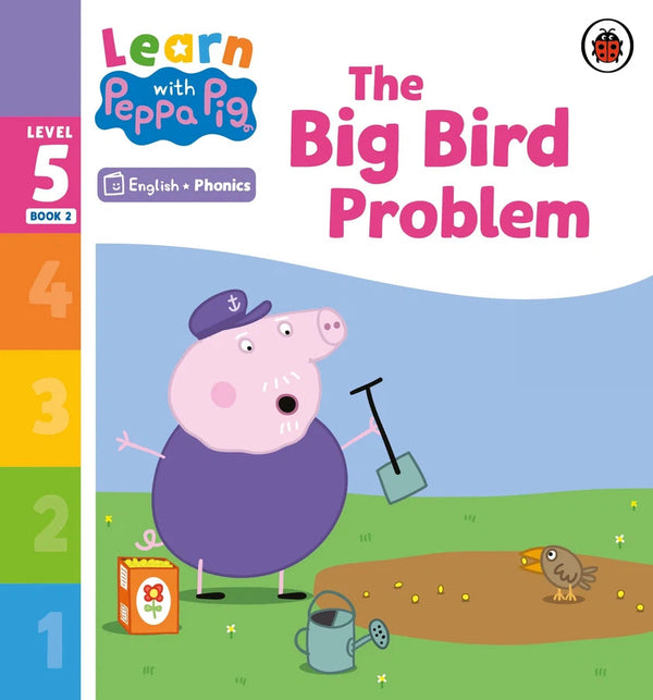 Learn with Peppa Phonics Level 5 Book 2 – The Big Bird Problem (Phonics Reader)-Educational: First / native language: Readers and reading schemes-買書書 BuyBookBook