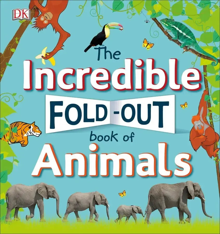 The Incredible Fold-Out Book of Animals-Children’s / Teenage general interest: Nature and animals-買書書 BuyBookBook