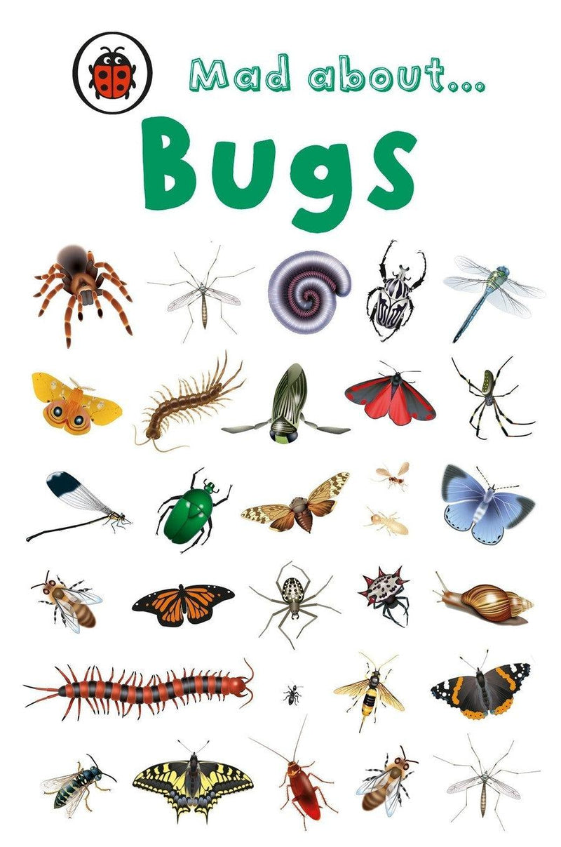 Mad About Bugs-Children’s / Teenage general interest: Nature and animals-買書書 BuyBookBook