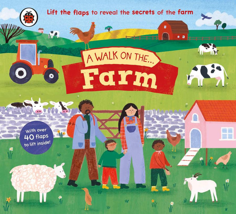 A Walk on the Farm-Children’s interactive and activity books and kits-買書書 BuyBookBook