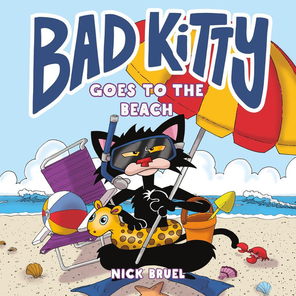 Bad Kitty Goes to the Beach-Children’s / Teenage fiction: Nature and animal stories-買書書 BuyBookBook