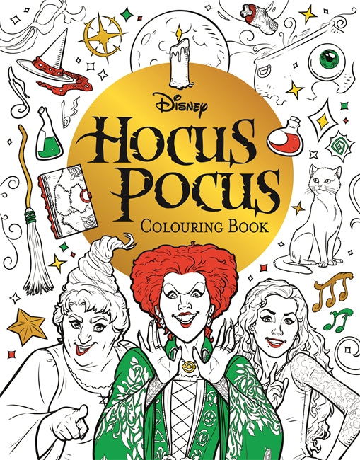 Disney Hocus Pocus Colouring Book-Lifestyle and Leisure-買書書 BuyBookBook