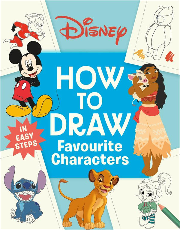 Disney How to Draw Favourite Characters-Children’s / Teenage general interest: Practical interests-買書書 BuyBookBook
