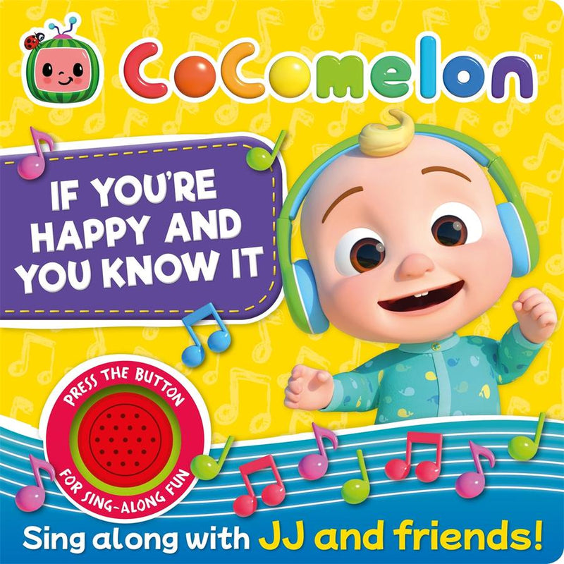 CoComelon: If You're Happy and You Know It-Children’s interactive and activity books and kits-買書書 BuyBookBook