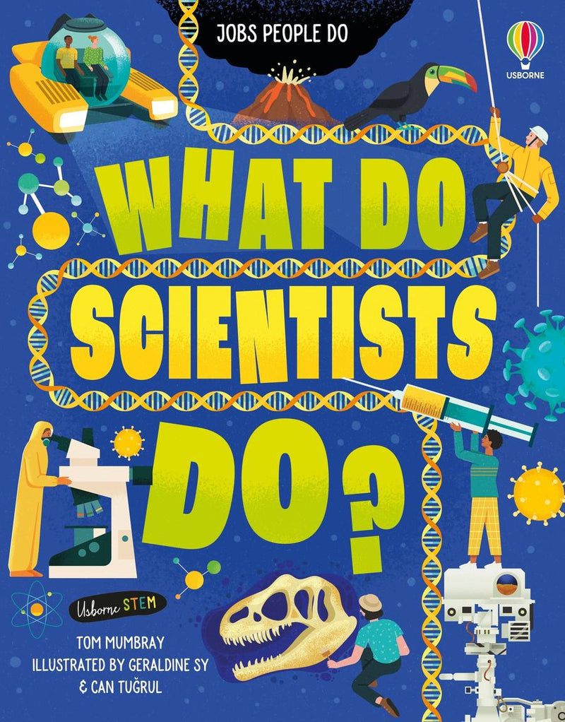 What Do Scientists Do?-Children’s / Teenage general interest: Science and technology-買書書 BuyBookBook