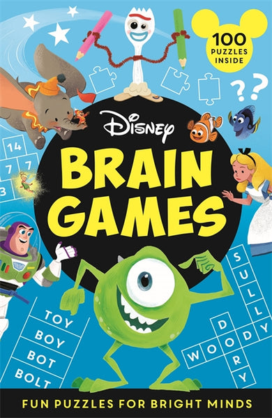 Disney Brain Games-Children’s / Teenage general interest: Hobbies/ quizzes/ toys and games-買書書 BuyBookBook