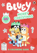 Bluey: Merry Christmas: A Colouring Book-Children’s interactive and activity books and kits-買書書 BuyBookBook