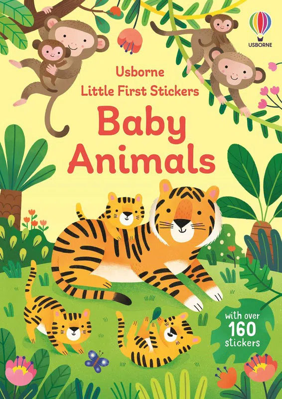 Little First Stickers Baby Animals-Children’s interactive and activity books and kits-買書書 BuyBookBook