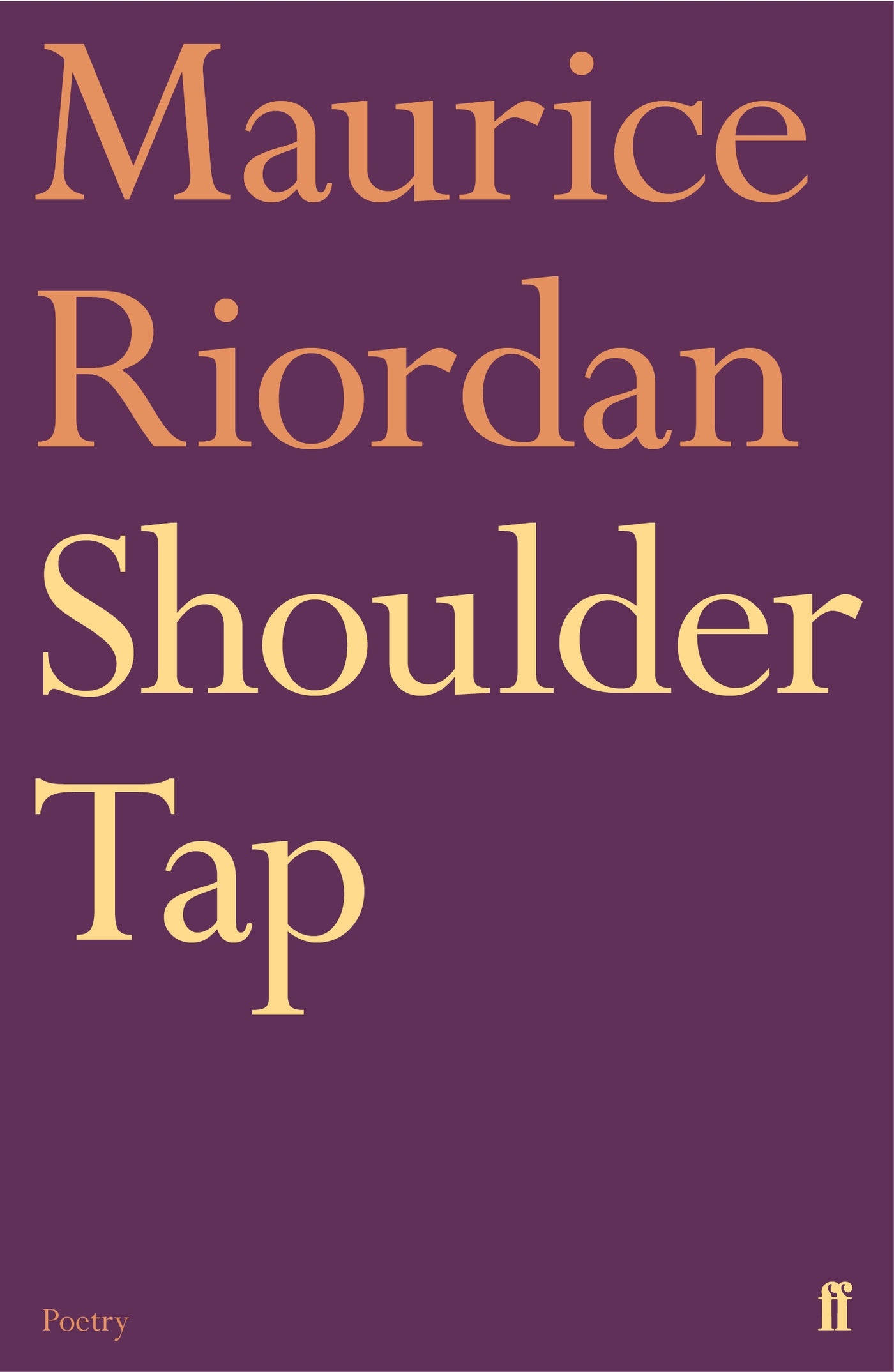 Shoulder Tap-Poetry-買書書 BuyBookBook
