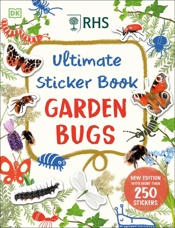 RHS Ultimate Sticker Book Garden Bugs-Children’s interactive and activity books and kits-買書書 BuyBookBook