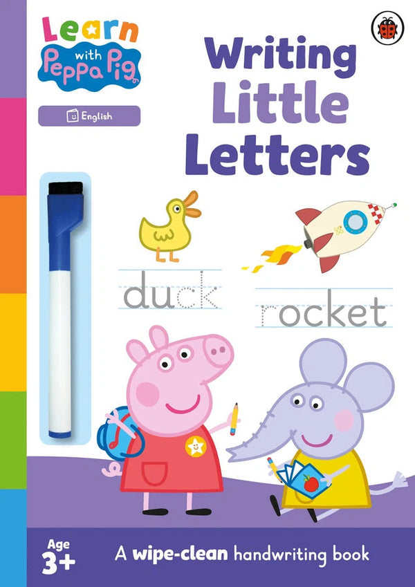 Learn with Peppa: Writing Little Letters-Educational: First / native language: Handwriting skills-買書書 BuyBookBook