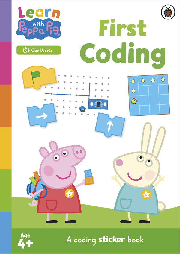 Learn with Peppa: First Coding sticker activity book-Early years / early learning concepts-買書書 BuyBookBook