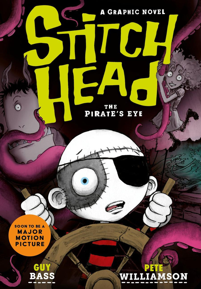 Stitch Head: The Pirate's Eye Graphic Novel-Graphic novel / Comic book / Manga: genres-買書書 BuyBookBook