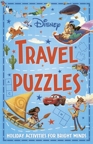 Disney Travel Puzzles-Children’s / Teenage general interest: Hobbies/ quizzes/ toys and games-買書書 BuyBookBook
