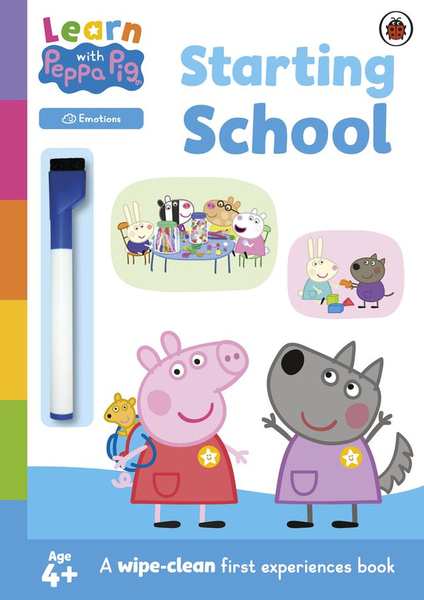 Learn with Peppa: Starting School wipe-clean activity book-Early years / early learning concepts-買書書 BuyBookBook