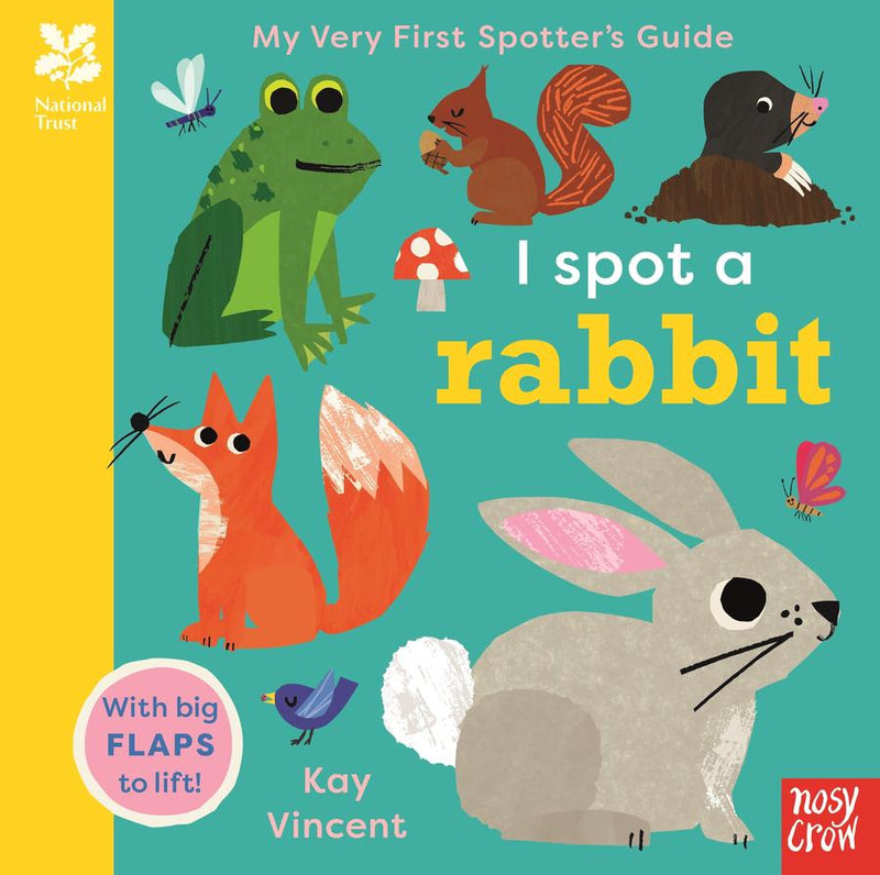 National Trust: My Very First Spotter's Guide: I Spot A Rabbit-Children’s picture books-買書書 BuyBookBook
