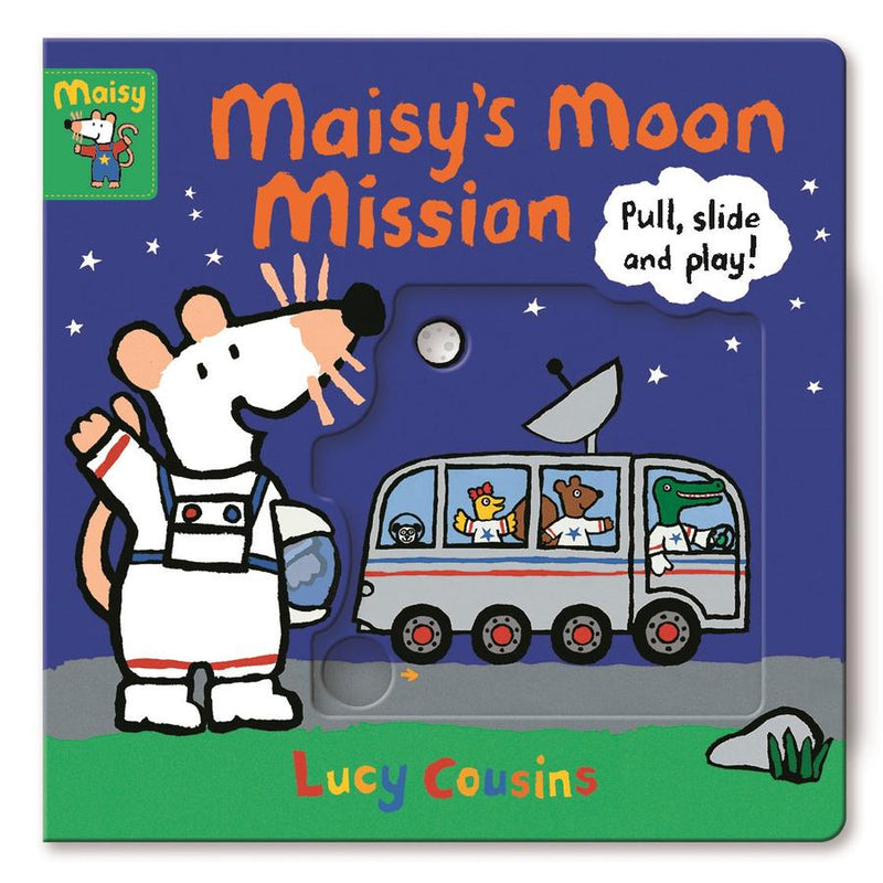 Maisy's Moon Mission: Pull, Slide and Play!-Children’s / Teenage general interest: Nature and animals-買書書 BuyBookBook