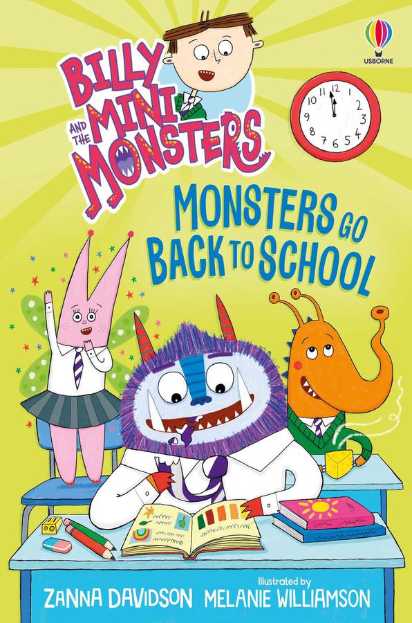 Billy and the Mini Monsters: Monsters Go Back to School-Children’s Educational: Language/ literature/ literacy-買書書 BuyBookBook