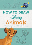 Disney How to Draw Animals-Children’s interactive and activity books and kits-買書書 BuyBookBook