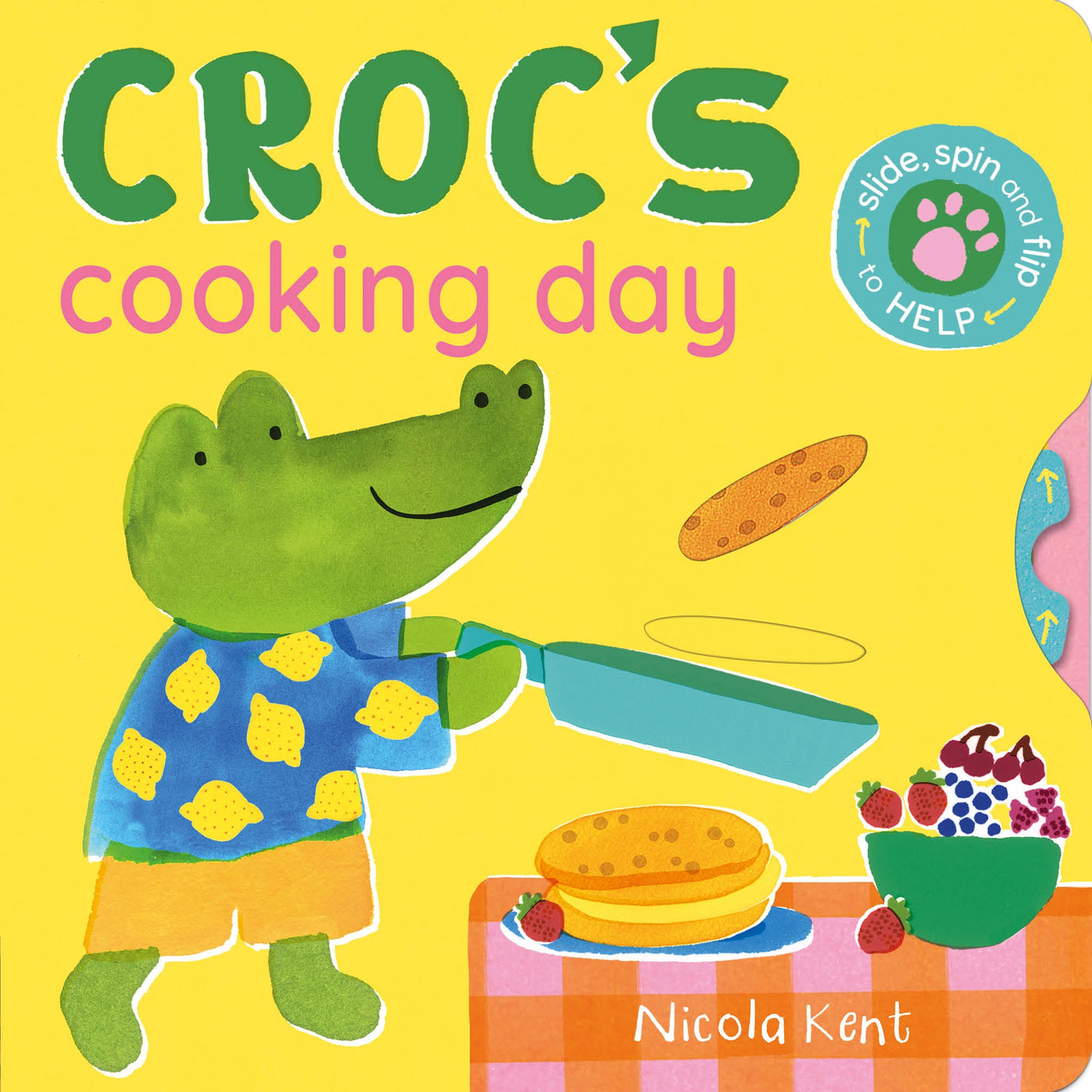 Croc's Cooking Day-Children’s Early years / early learning concepts-買書書 BuyBookBook