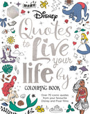 Disney Quotes to Live Your Life By Colouring Book-Lifestyle and Leisure-買書書 BuyBookBook