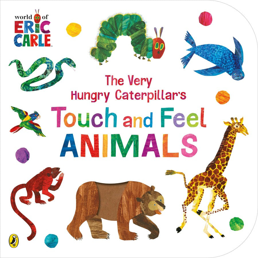The Very Hungry Caterpillar’s Touch and Feel Animals-Children’s interactive and activity books and kits-買書書 BuyBookBook