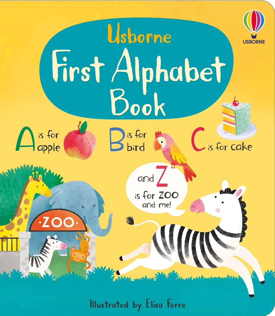 First Alphabet Book-Children’s Early years / early learning concepts-買書書 BuyBookBook