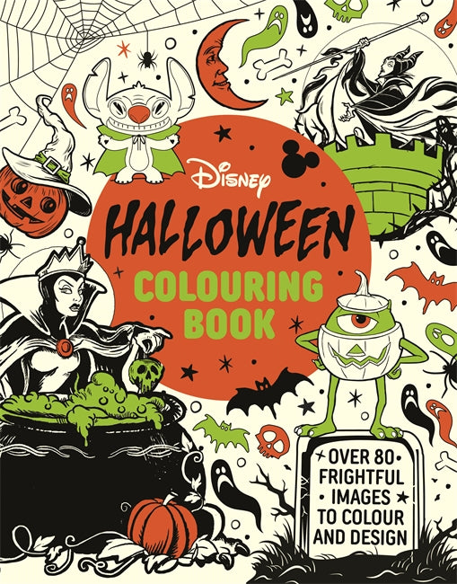 Disney Halloween Colouring Book-Children’s interactive and activity books and kits-買書書 BuyBookBook