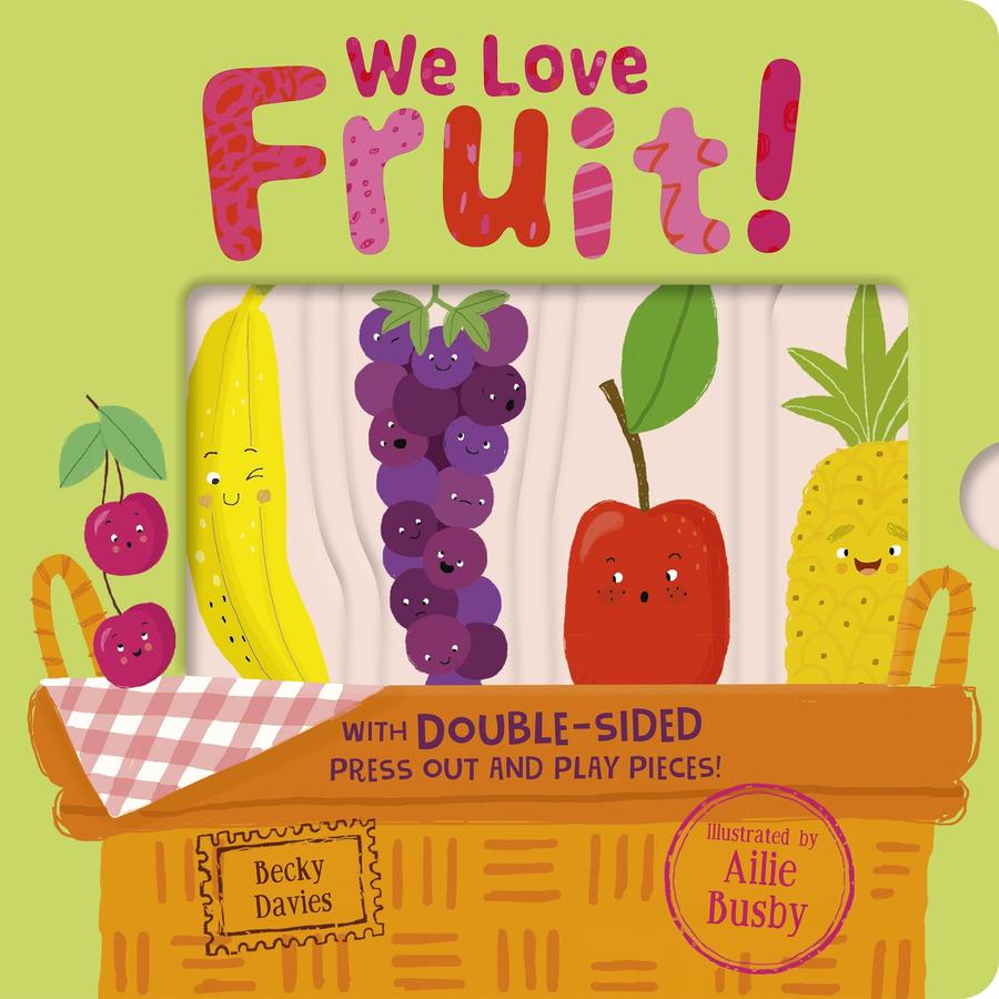 We Love Fruit!-Children’s interactive and activity books and kits-買書書 BuyBookBook