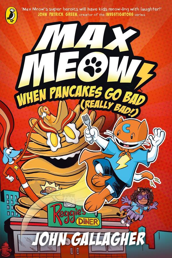 Max Meow Book 6: When Pancakes Go Bad (Really Bad!)-Graphic novel / Comic book / Manga: genres-買書書 BuyBookBook