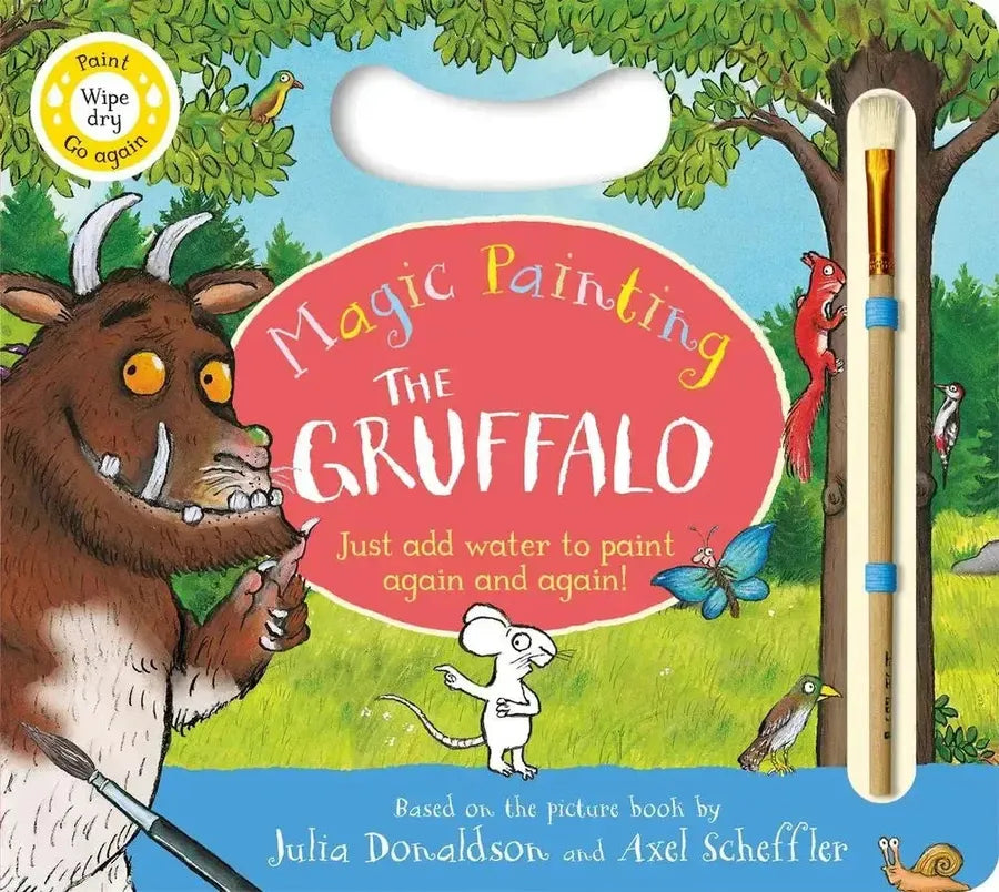 The Gruffalo Magic Painting Book-Children’s interactive and activity books and kits-買書書 BuyBookBook
