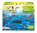 Usborne Book and Jigsaw Oceans-Children’s / Teenage general interest: Puzzles and quizzes-買書書 BuyBookBook