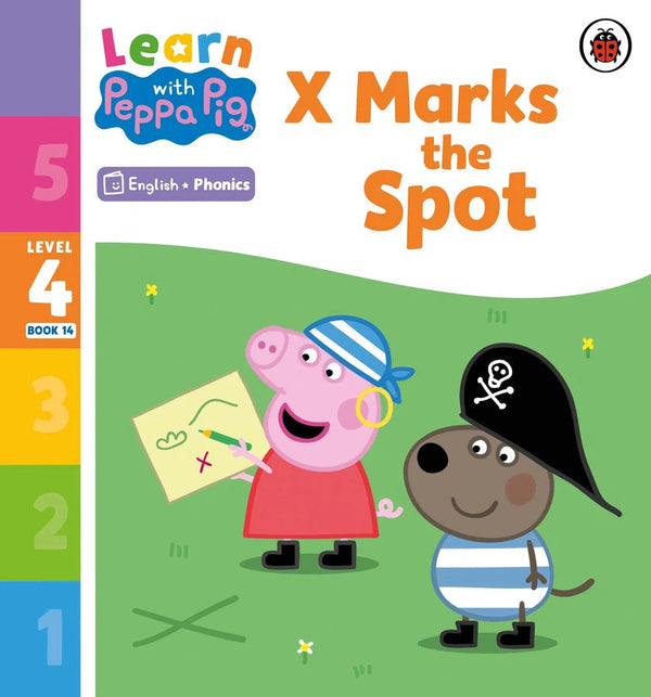 Learn with Peppa Phonics Level 4 Book 14 – X Marks the Spot (Phonics Reader)-Educational: First / native language: Readers and reading schemes-買書書 BuyBookBook