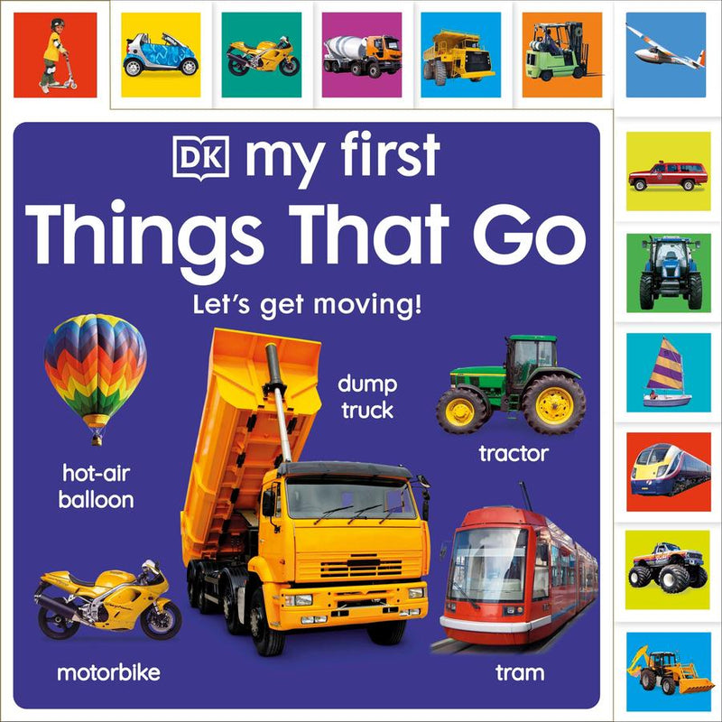 My First Things That Go: Let's get moving!-Children’s Early years / early learning concepts-買書書 BuyBookBook
