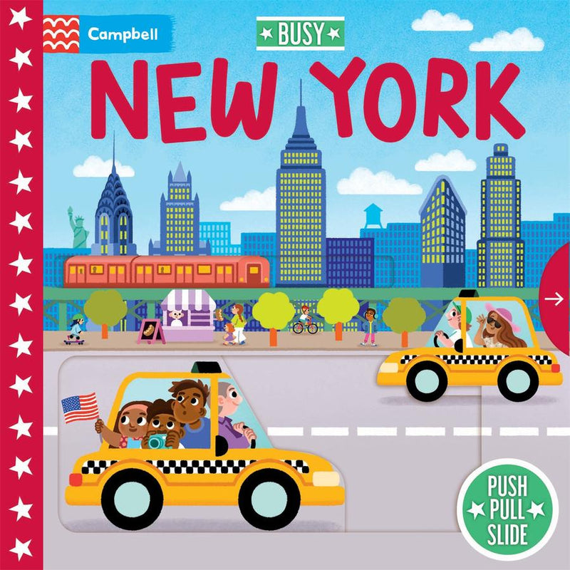 Busy New York-Children’s Early years / early learning concepts-買書書 BuyBookBook