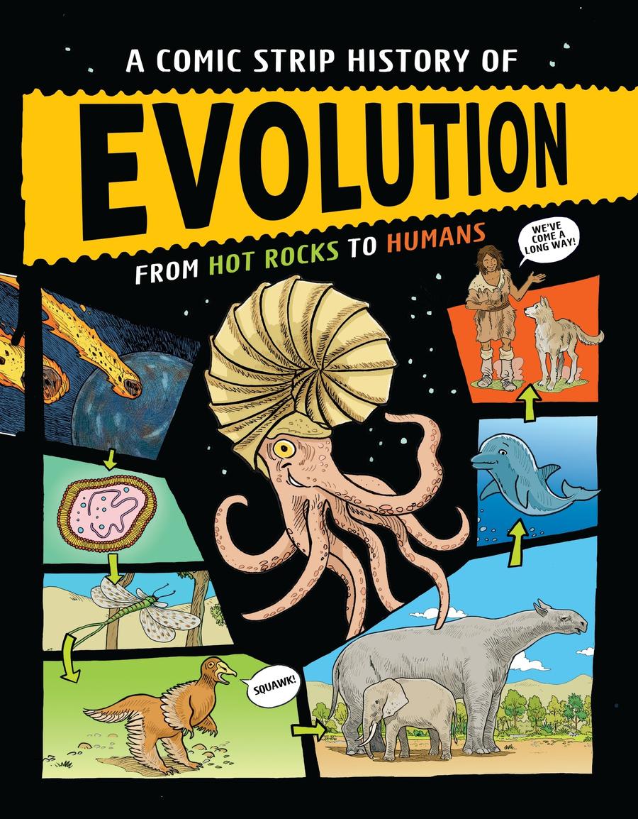 A Comic Strip History of Evolution-Children's / Teenage general interest: Nature, animals, the natural world-買書書 BuyBookBook